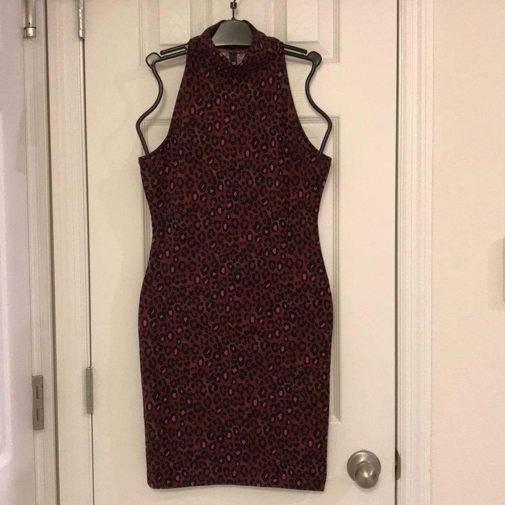 💖 Victoria Sport Active Life Sexy Animal Print Dress